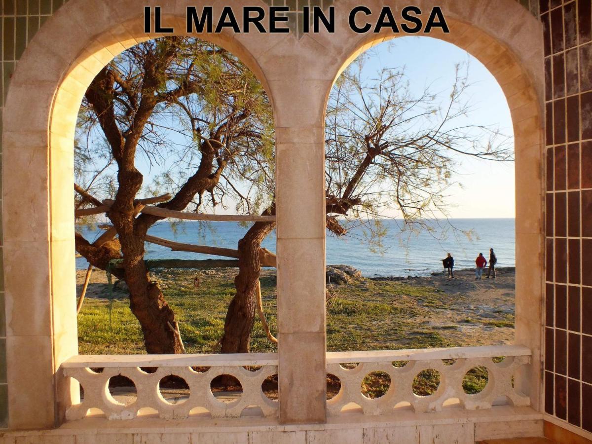 Casa Fronte Mare Villa มารีนา ดี มันกาแวร์ซา ภายนอก รูปภาพ
